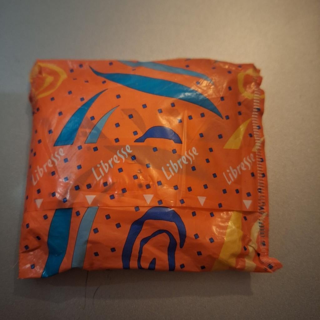 Vintage Libresse maandverband pakje uit jaren '90, Ophalen of Verzenden