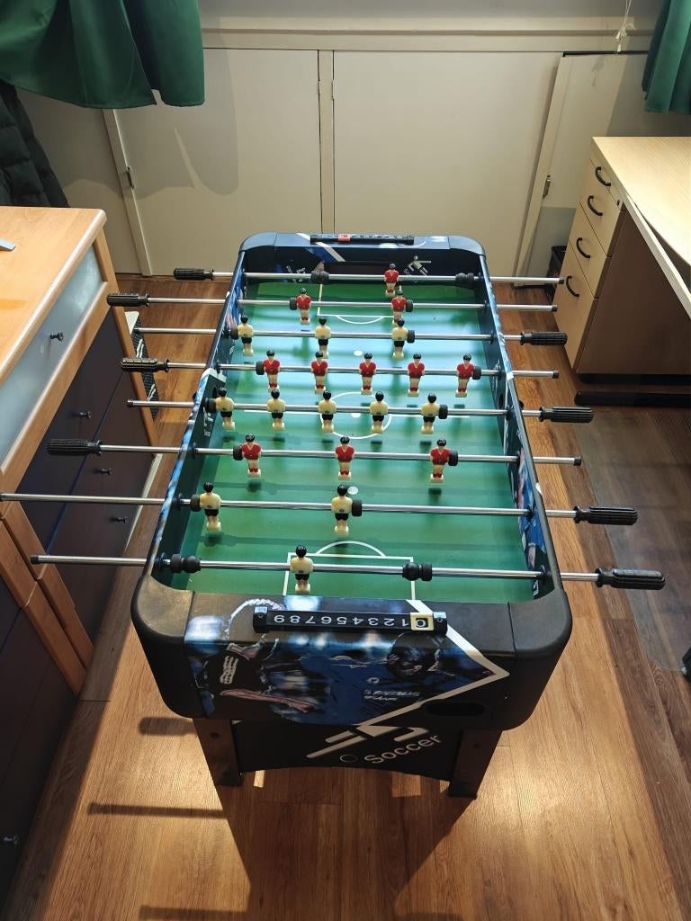 Foosball tafel, Ophalen, Zo goed als nieuw