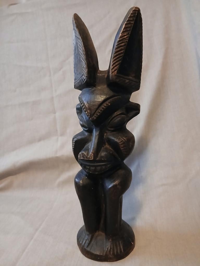 Afrikaans houten beeld, Totem, Antiek en Kunst, Ophalen of Verzenden