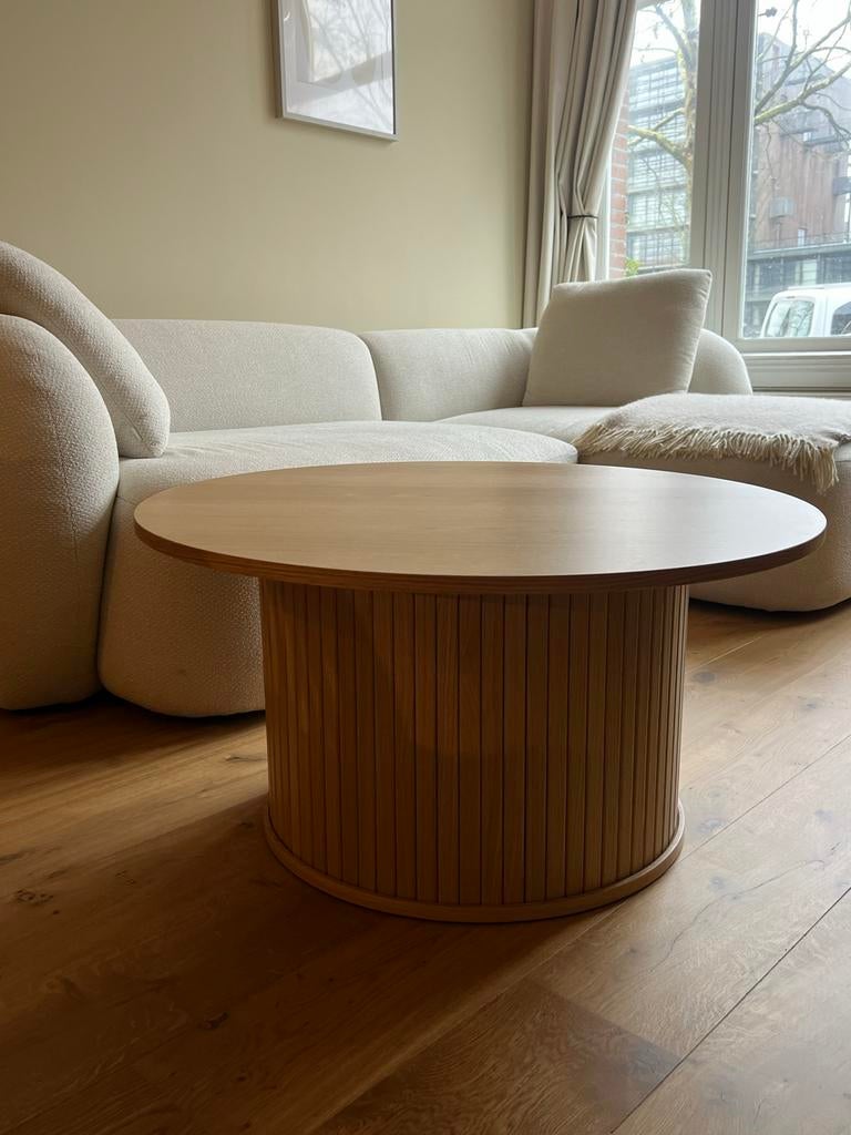 Eijerkamp Philou Rond Salontafel / Koffietafel - Nieuw, Huis en Inrichting, Tafels | Salontafels, Ophalen, 50 tot 100 cm, Nieuw