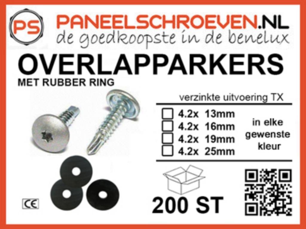 PANEELSCHROEVEN NIET OP VOORRAAD WIJ WEL ZAT., Ophalen of Verzenden, Nieuw, Schroeven