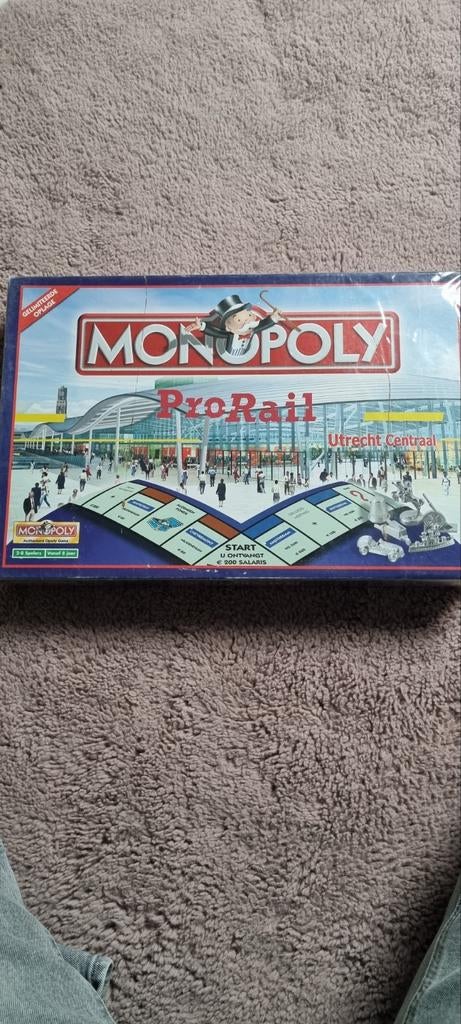 Monopoly Prorail, Hobby en Vrije tijd, Ophalen of Verzenden, Zo goed als nieuw, Winning Moves