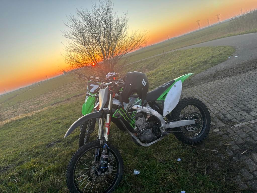 Kawasaki Kx450f 2009 - Crossmotor, Fietsen en Brommers, Brommers | Crossbrommers, Ophalen of Verzenden, Gebruikt