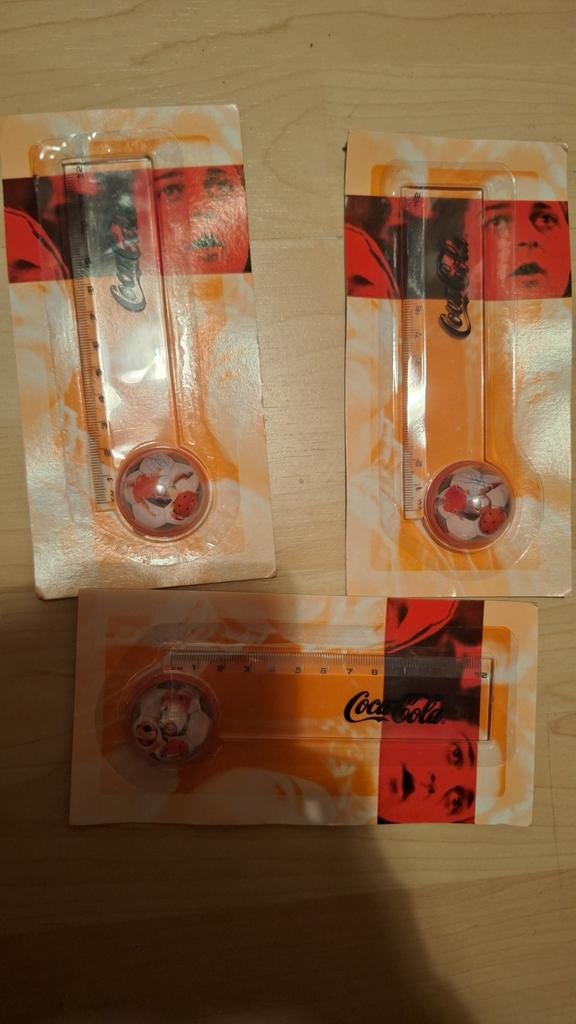 Coca-Cola Liniaaltjes - Verzamelobject, Ophalen of Verzenden, Gebruikt, Gebruiksvoorwerp