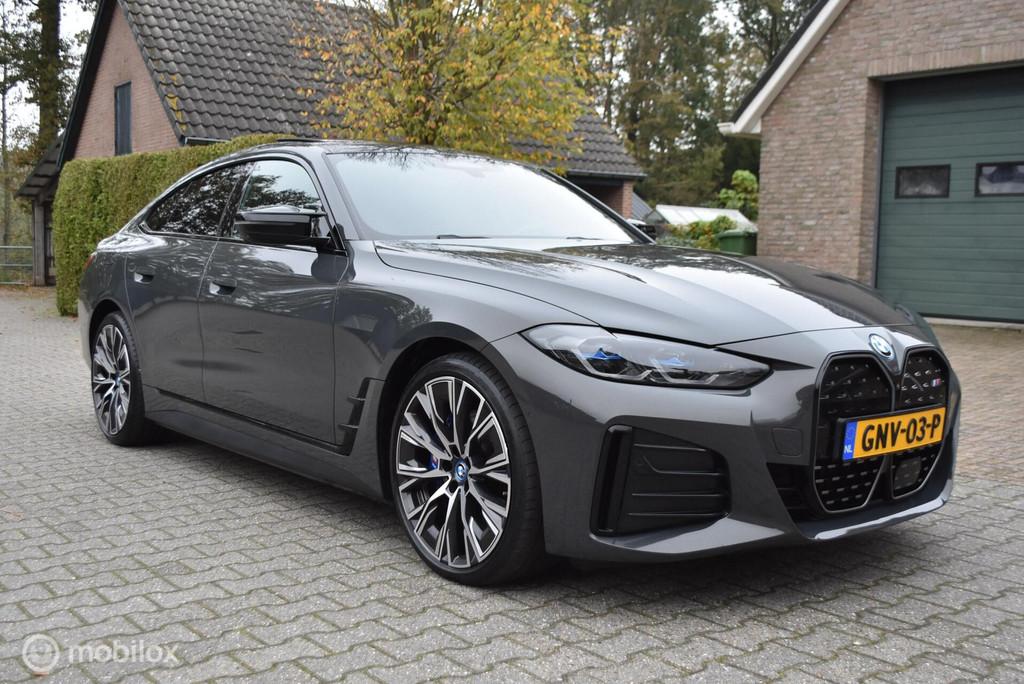 BMW I4 M50 Gran C M Sportsitze ACCU Certificaat, 7 min, Gebruikt, Leder, 2190 kg