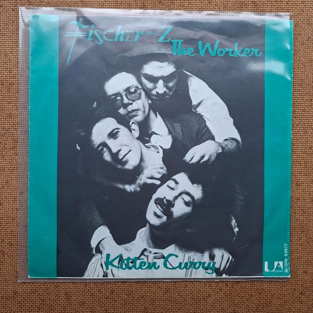 Fischer Z  - The worker - Single is TOP, Gebruikt, Verzenden, 7 inch, Single