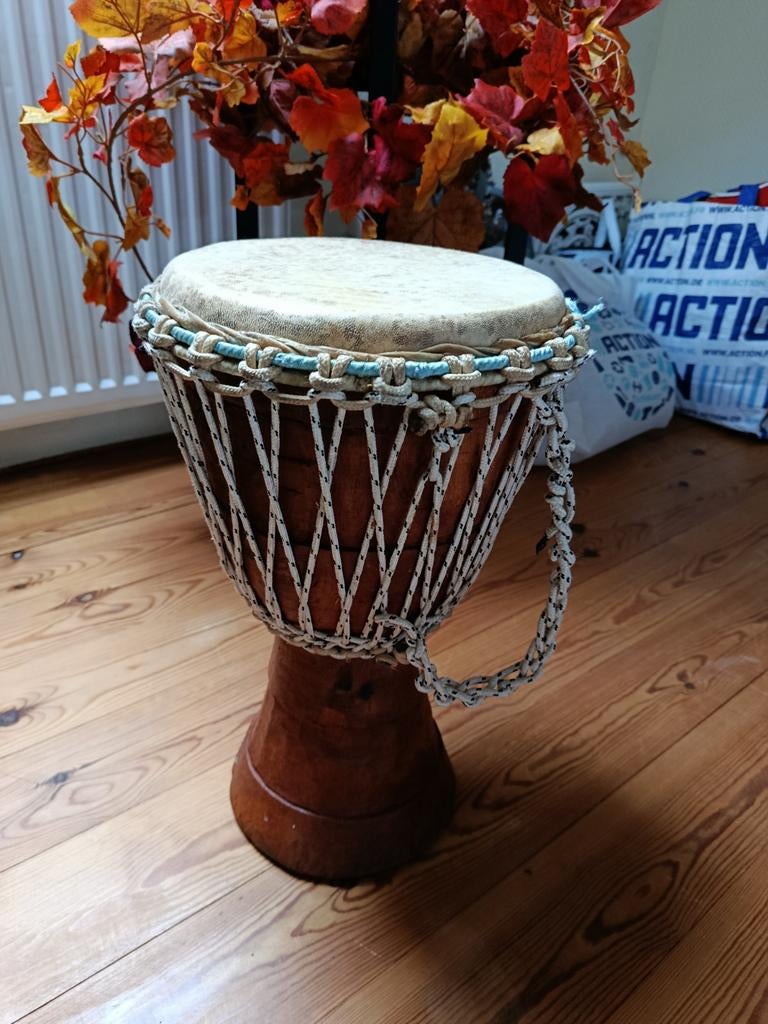 Originele Afrikaanse Djembè Trommel, Muziek en Instrumenten, Percussie, Ophalen of Verzenden, Gebruikt, Trommel