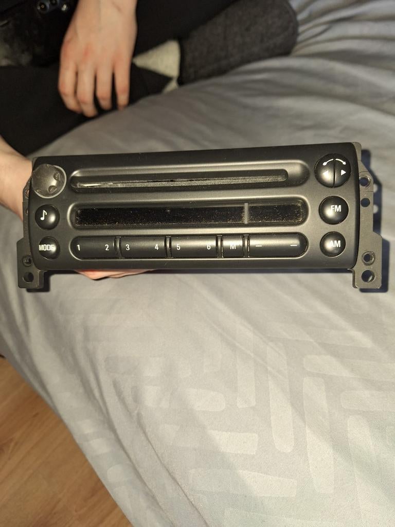 Mini Radio CD Speler, Auto diversen, Ophalen, Gebruikt