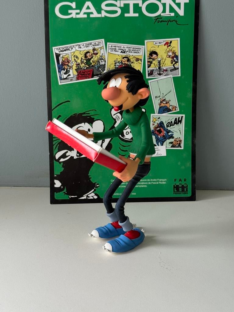 Gaston version speciale - fariboles, Verzamelen, Stripfiguren, Zo goed als nieuw, Beeldje of Figuurtje, Kuifje, Ophalen of Verzenden