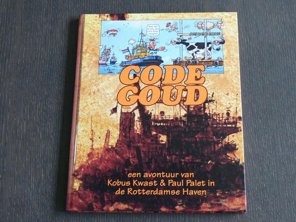 Kobus Kwast & Paul Palet: Code goud, Eén stripboek, Ophalen of Verzenden, Zo goed als nieuw