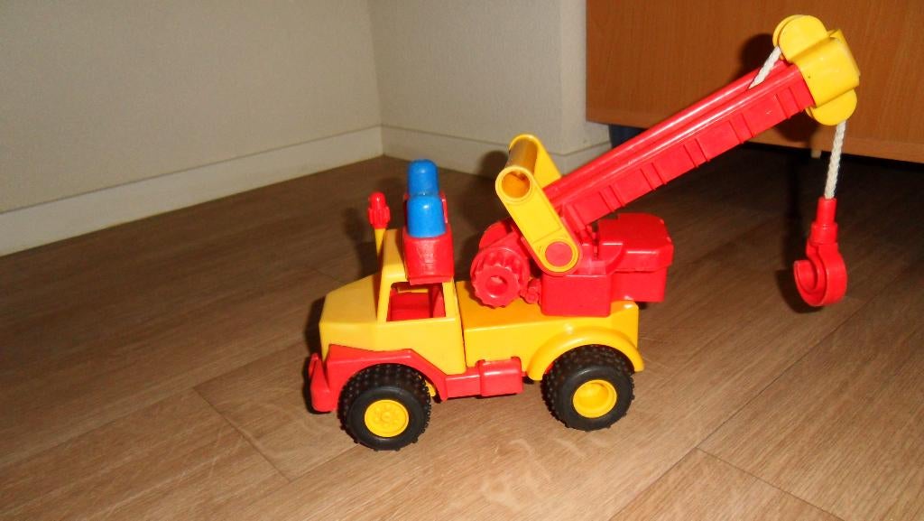 Takelwagen, speelgoed, Kinderen en Baby's, Ophalen, Zo goed als nieuw