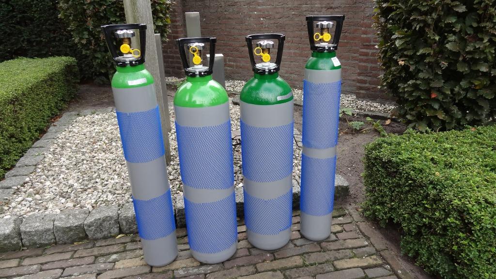 Eigendom gasfles menggas 85/15 en 100% Argon supergas HWTS, Doe-het-zelf en Verbouw, Gereedschap | Lasapparaten, Ophalen, Nieuw