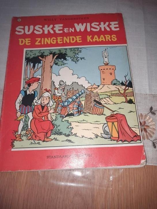 Suske en Wiske  - De Zingende Kaars - ( 167 ), Gelezen, Willy Vandersteen, Eén stripboek, Ophalen of Verzenden