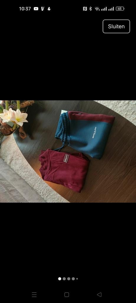 Ballin jongens set trui + broek maat 164, Kinderen en Baby's, Kinderkleding | Maat 164, Ophalen of Verzenden, Zo goed als nieuw