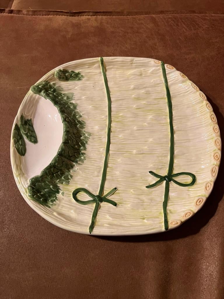 Vintage aspergeschaal, made in Portugal, Ophalen of Verzenden