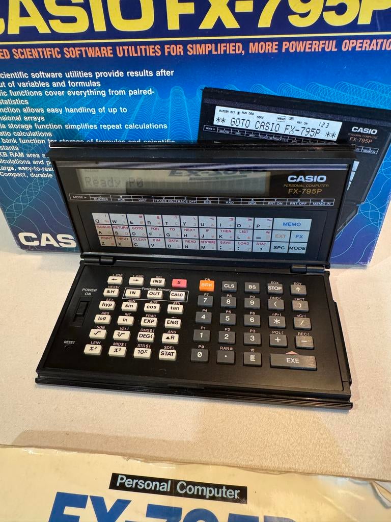 Vintage Casio FX-795P Programmeerbare Rekenmachine, Ophalen of Verzenden