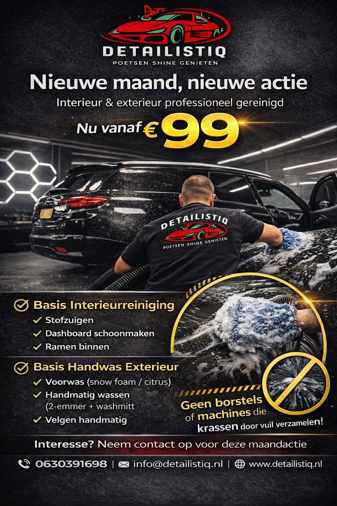 Nieuwe maand actie Nu vanaf slechts €99 interieur&exterieur