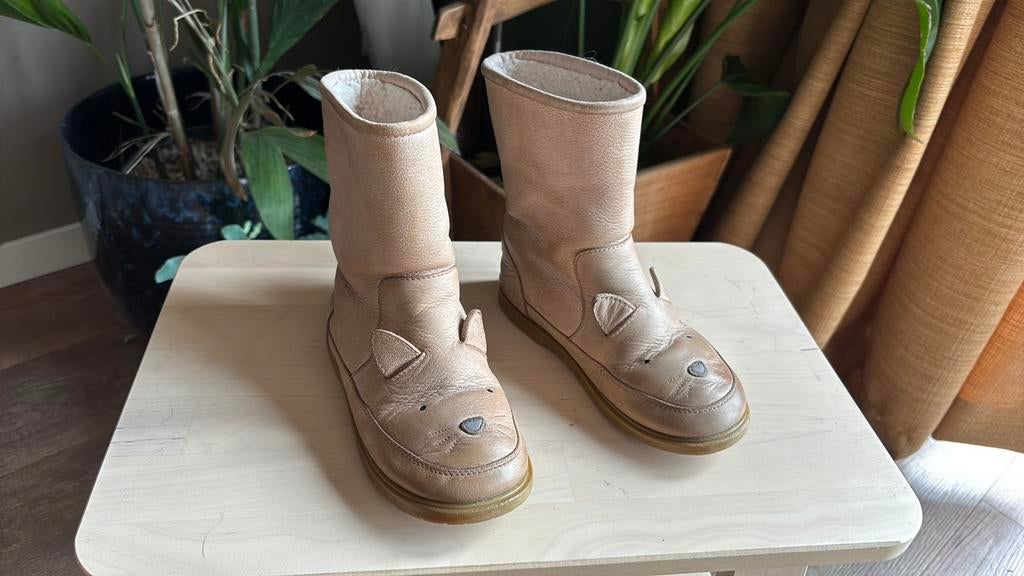Donsje amsterdam laarsjes maat 30, Ophalen of Verzenden, Gedragen, Beige