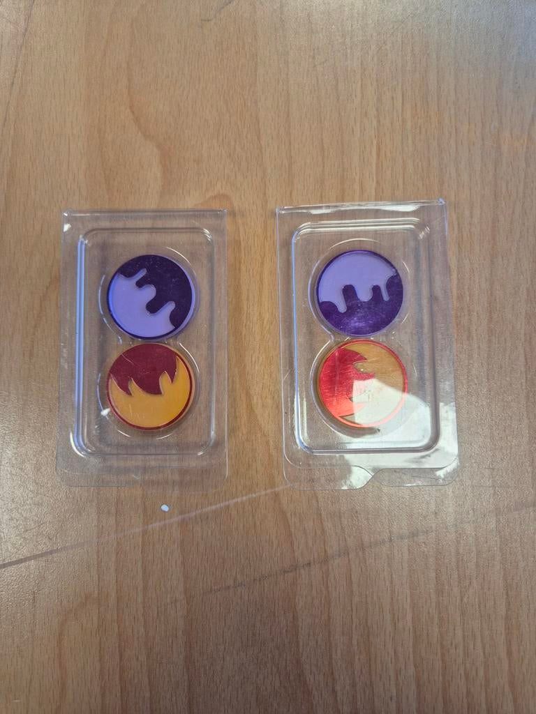 Bordspel Tokens / Fiches van pokemon, Ophalen of Verzenden, Zo goed als nieuw