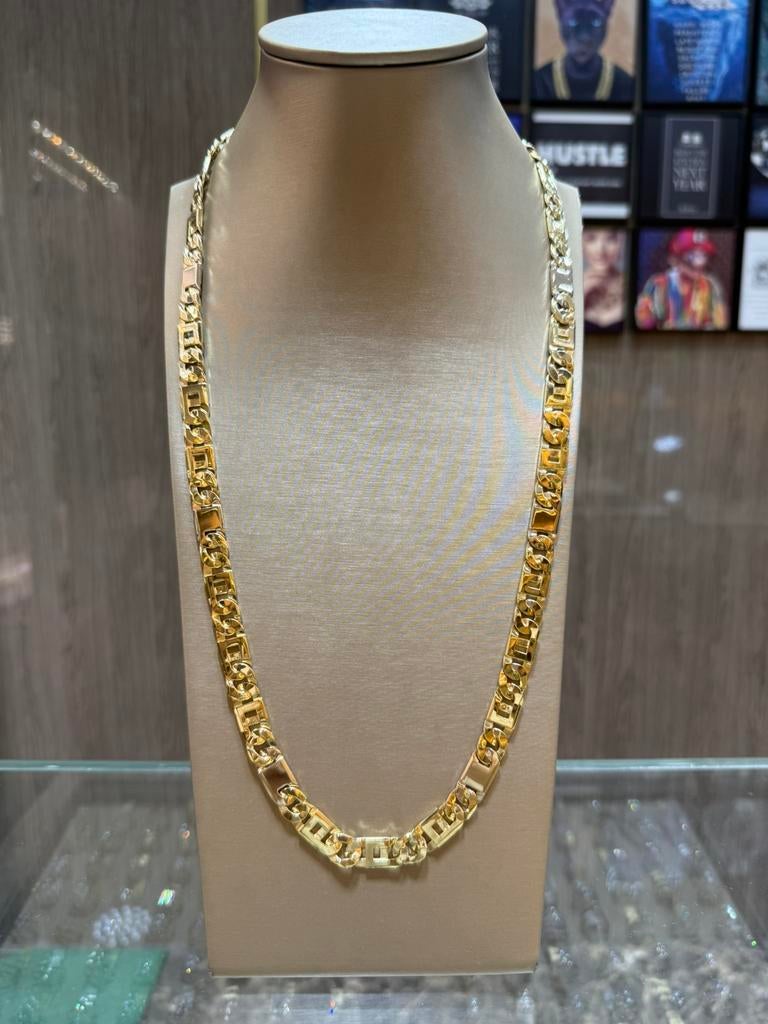 18KT Goud - 108.3 Gram - Ketting - ROLLIE, Ophalen, Nieuw, Goud, Goud