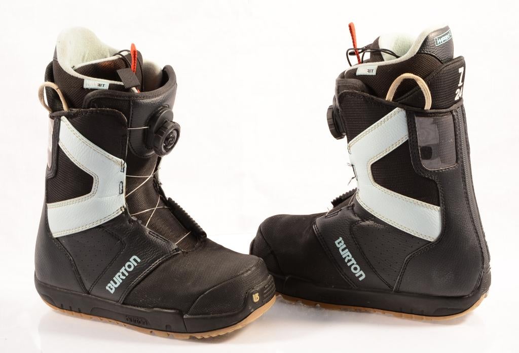 38 EU snowboard schoenen BURTON WOMENS PROGRESSION BOA MOTO, Ophalen of Verzenden, Gebruikt, Schoenen