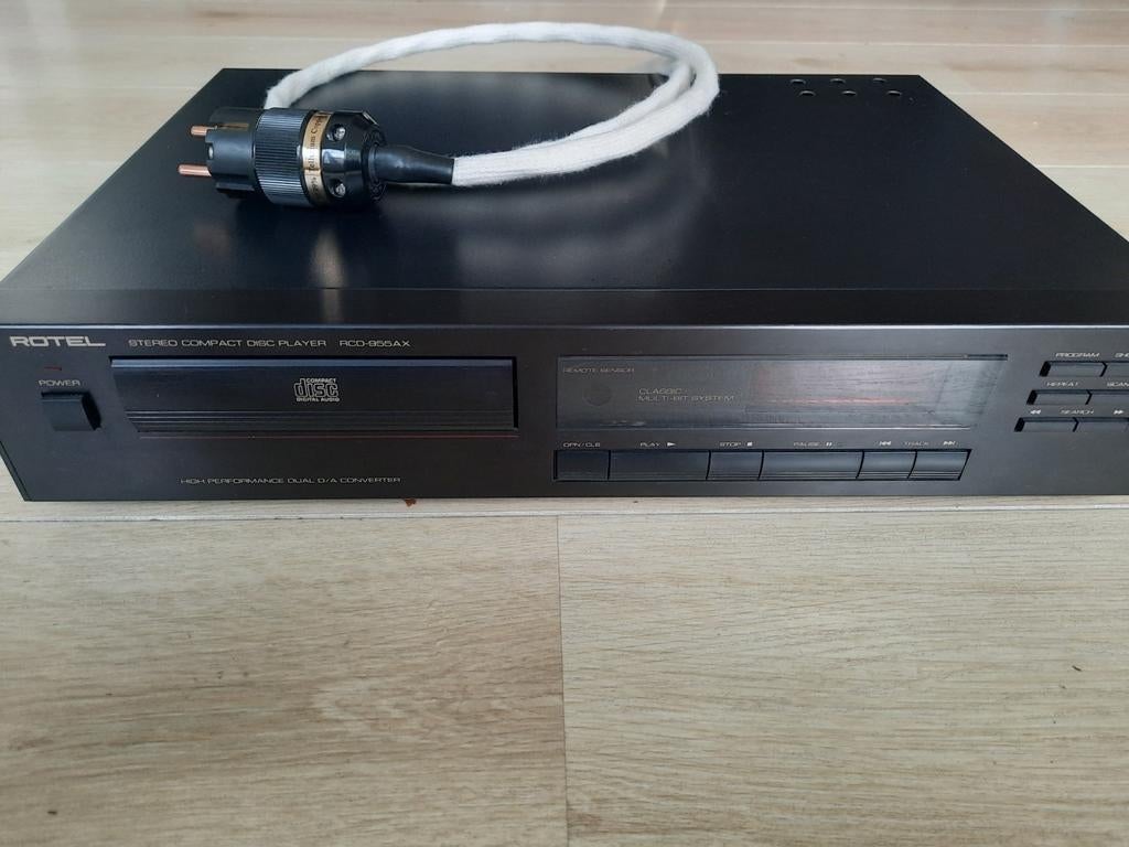 Rotel RCD-955AX met SRPP buizenuitgang en Duelund, Audio, Tv en Foto, Cd-spelers, Ophalen of Verzenden, Overige merken