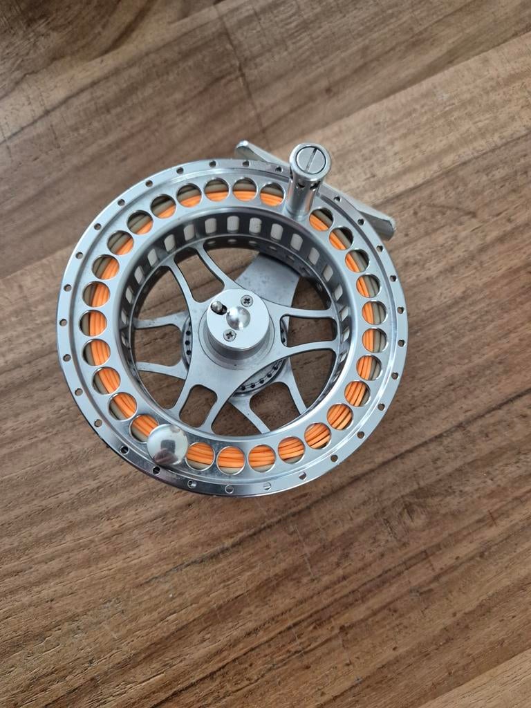 GEZOCHT: Snowbee Geo 790 Vliegenreel of spoel, Ophalen of Verzenden, Gebruikt, Molen