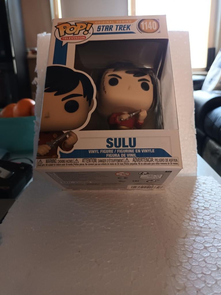 Funko pop Star Trek: Sulu  1140, Ophalen of Verzenden, Zo goed als nieuw