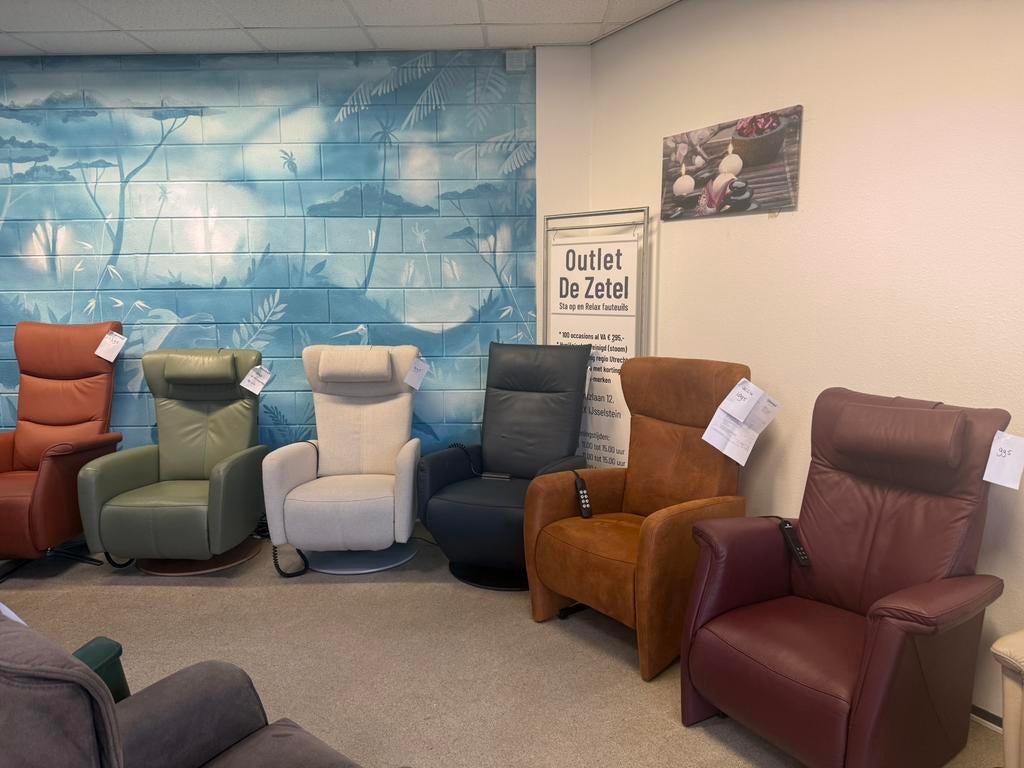 Prominent Meubelzorg Velderhof Gealux relax stoel fauteuils