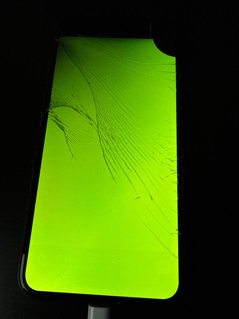 iPhone X 128GB - Defect, scherm gebarsten, Ophalen, Niet werkend, Overige typen, Apple iPhone