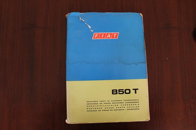 Fiat 850T 1973 parts catalogue teile katalog 850 T, Ophalen of Verzenden