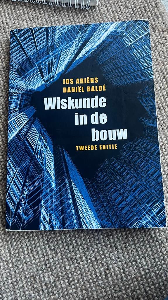 Wiskunde in de bouw - 2e editie, Ophalen of Verzenden, Beta, Zo goed als nieuw, MBO