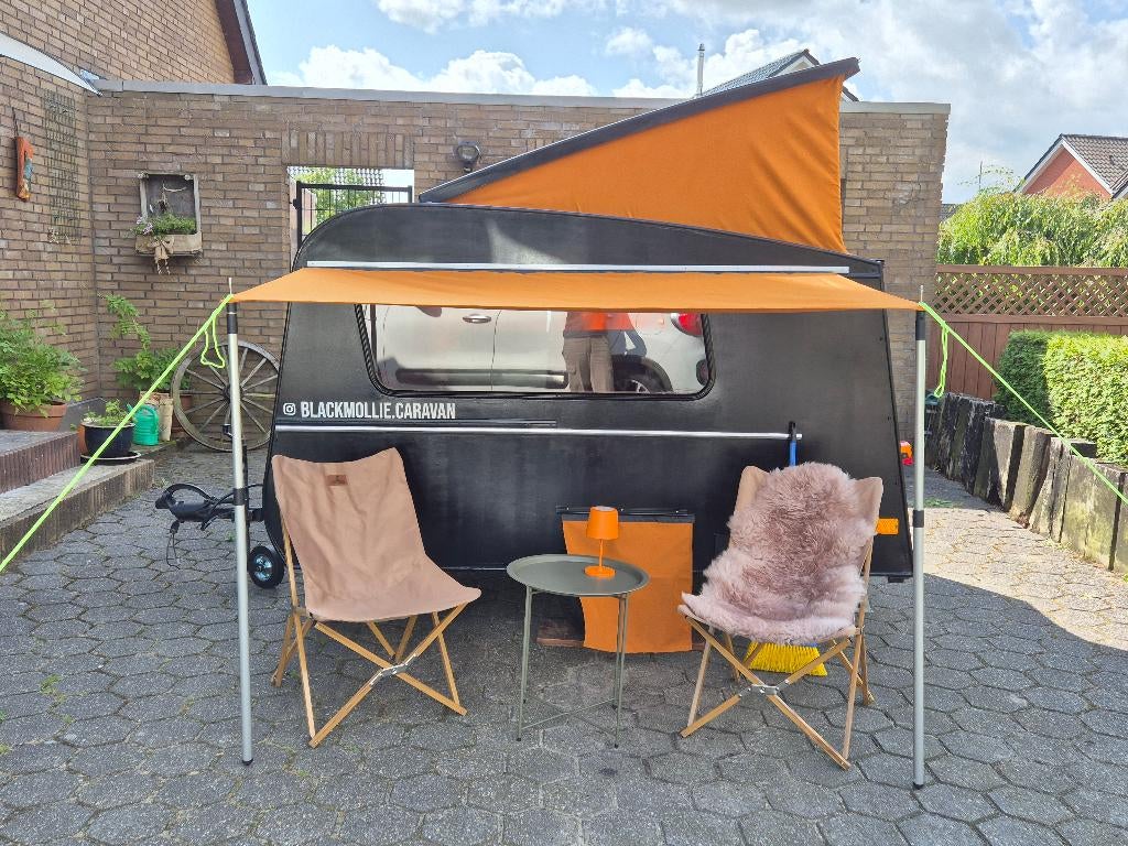 kip kuiken caravan 1965, mini klein lichtgewicht uniek retro, Overige typen, Luifel, Kip, Tot en met 2