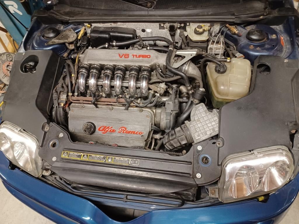 Alfa Romeo GTV 2.0 V6 Turbo 1996 Blauw, foto 4