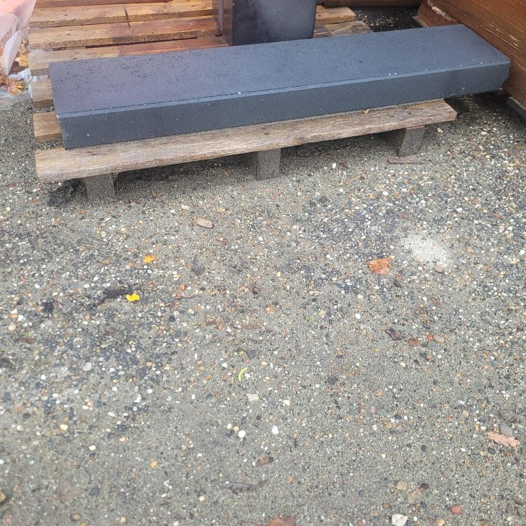 Opsluitband 8x20x100 cm Antraciet, Tuin en Terras, Ophalen, 100 tot 200 cm, Overige typen, Zo goed als nieuw
