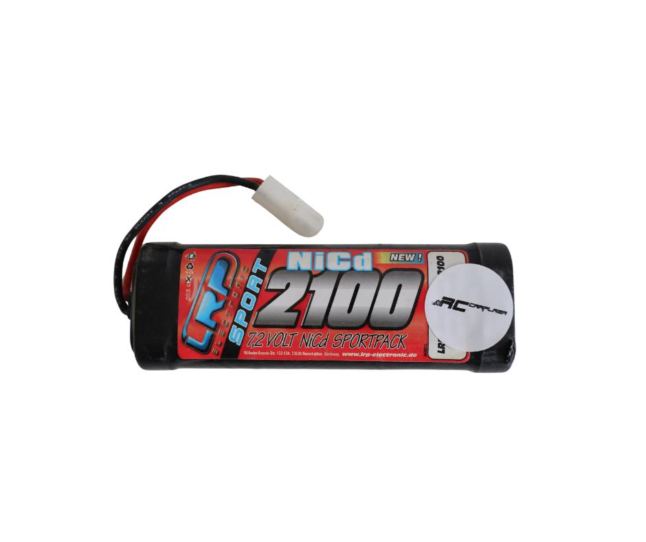 LRP 2100 mah 7,2v accu 1/10 rc, Hobby en Vrije tijd, Modelbouw | Radiografisch | Auto's, Ophalen of Verzenden, Gebruikt, Overige schalen
