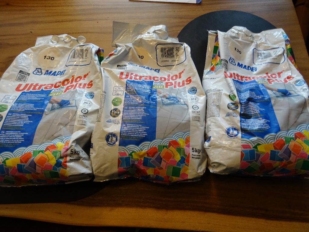 MAPEI TEGELVOEG 15 KG 130 JASMINE TEGEL VOEG BADKAMER, Doe-het-zelf en Verbouw, Tegels, Ophalen, Overige materialen, Wandtegels