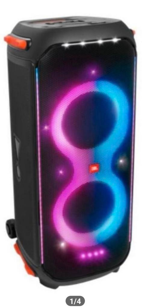 Te huur JBL Partybox 310 en 710 incl microfoons, Ophalen of Verzenden, Zo goed als nieuw