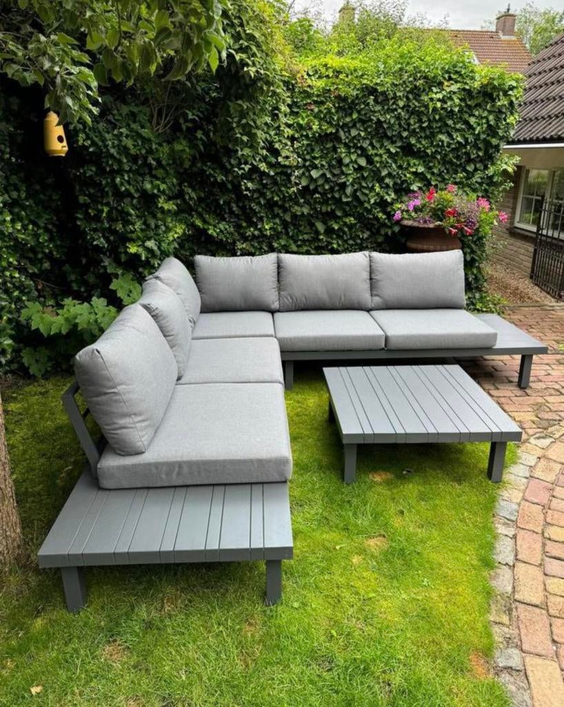 loungeset loungebank zithoek tuinbank tuinmeubel