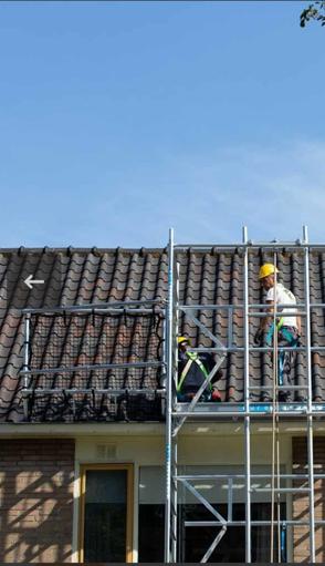 Euroscaffold Dakrandbeveiliging SafeGuard - Complete set, Ophalen, Zo goed als nieuw, Overige typen, Minder dan 2 meter