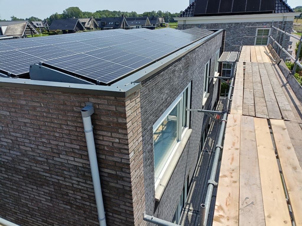 28 Meter Daktrim - antraciet, Ophalen, Gebruikt, Aluminium