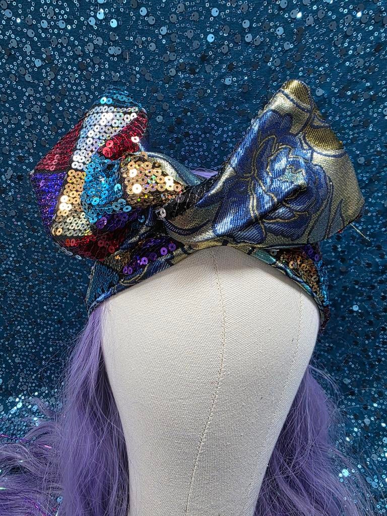 Glitterwrap haarband, Kleding | Dames, Carnavalskleding en Feestkleding, Ophalen of Verzenden, Nieuw, Carnaval