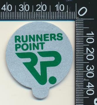 Sticker: Runners Point, Ophalen of Verzenden, Zo goed als nieuw, Bedrijf of Vereniging