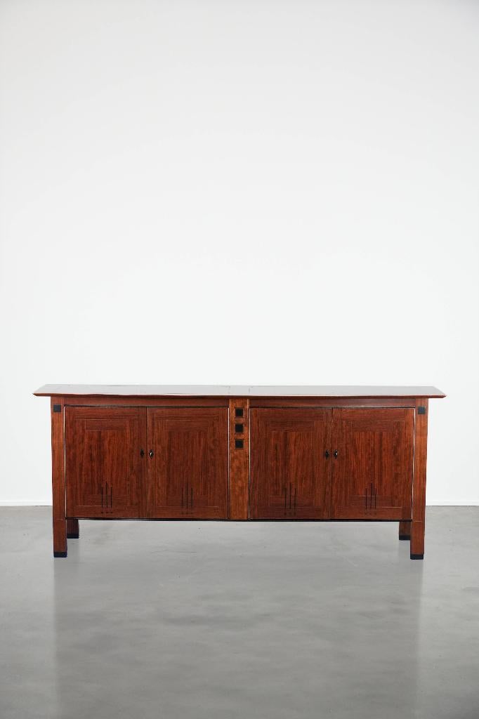 Art Deco Schuitema design dressoir uit de Decoforma serie, Huis en Inrichting, Kasten | Dressoirs, Gebruikt, 200 cm of meer, 50 tot 75 cm