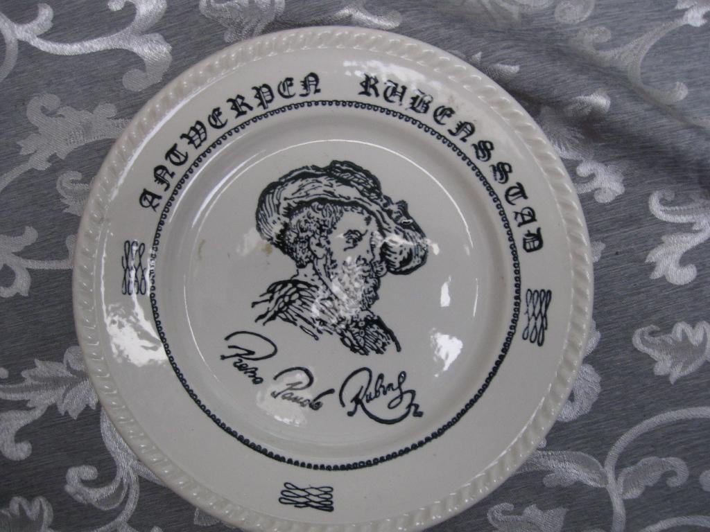 Souvenir Rubensbord uit Antwerpen., Ophalen of Verzenden