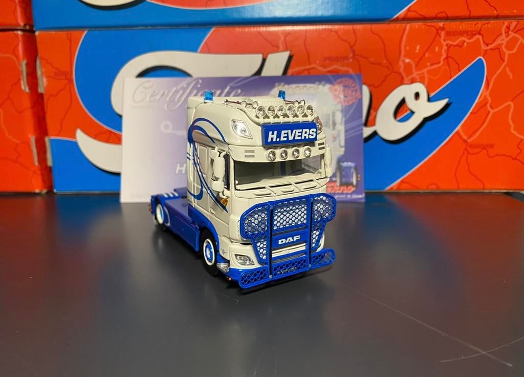 Tekno Evers, Hobby en Vrije tijd, Modelauto's | 1:50, Ophalen of Verzenden, Zo goed als nieuw, Bus of Vrachtwagen, Tekno