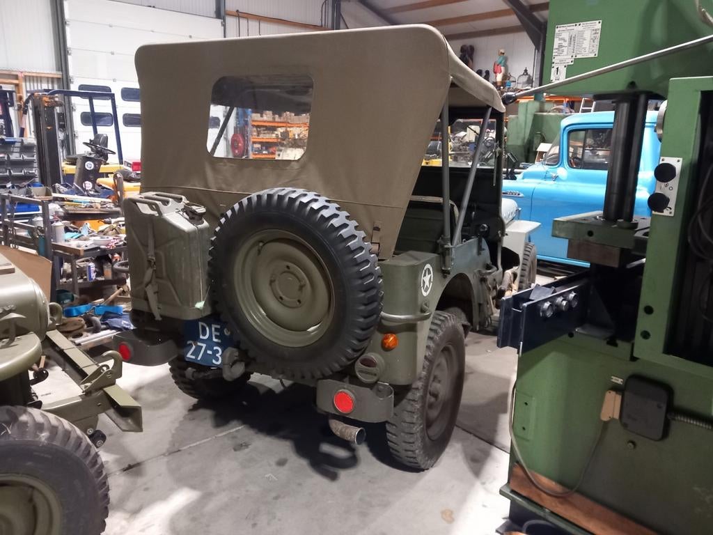 Willy jeeps, Auto's, Overige Auto's, Stof, Trekhaak, 4 cilinders, Cabriolet