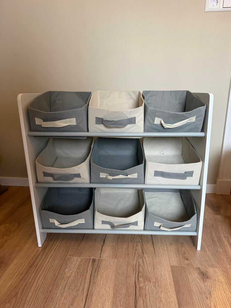 Kinderkast / Speelgoedkast met bakken, Kinderen en Baby's, Kinderkamer | Commodes en Kasten, Kast, Minder dan 50 cm, Ophalen, Minder dan 90 cm