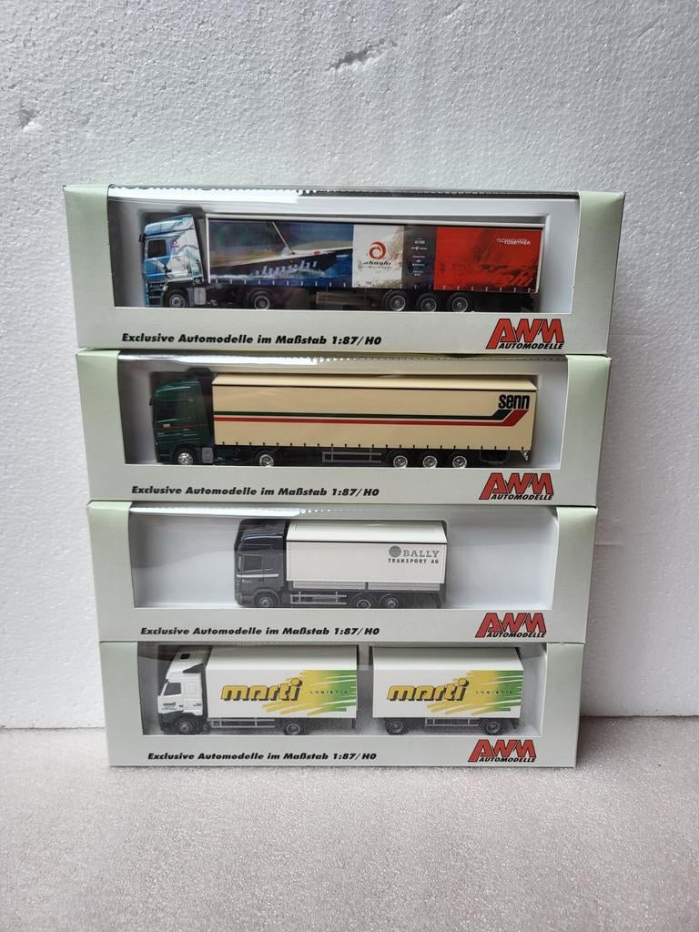4x AWM Modelvrachtwagen in Originele Verpakking, Ophalen of Verzenden, Overige merken