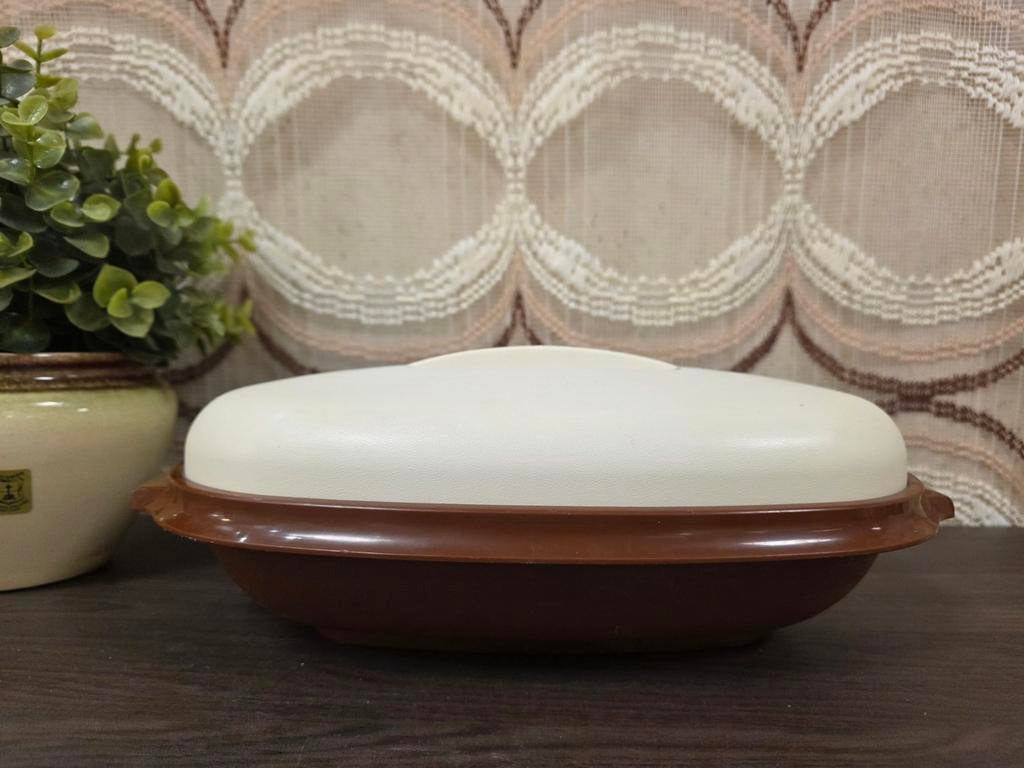 Tupperware serveerwonder rijststomer - vintage 3-delig, Gebruikt, Tupperware, N/A, Ophalen of Verzenden